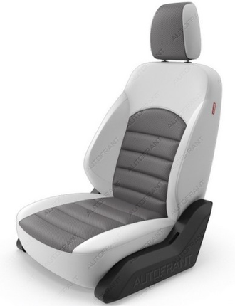 Чехлы "Автофрант" из экокожи  [классика выпуклая]