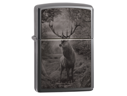 Зажигалка "ZIPPO" Black Ice® Deer Design