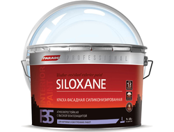 Краска фасадная силиконизированная PARADE PROFESSIONAL F35 SILOXANE Бесцветная база C 9 л
