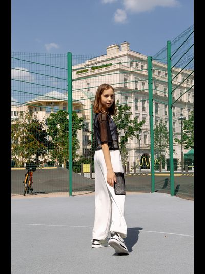 Набор 2 топа и укороченная футболка