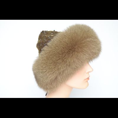 Шапка Vizio 1024 CCP V коричневая