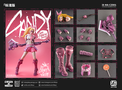 Боевая девочка Кэнди - Коллекционная ФИГУРКА 1/6 scale Candy Standard version (i8-MA-CZ001) - I8Toys