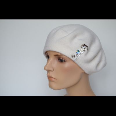 Берет Vizio 1008 BL белый