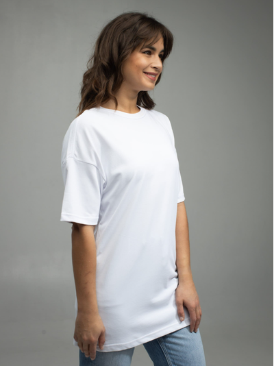 46 (S) Футболка мужская "Evolution" ОВЕРСАЙЗ размер 46 для сублимации