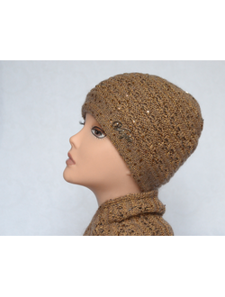 Шапка и шарф Vizio Италия 5108 горчица фото