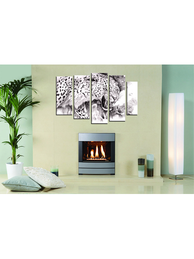 Модульная картина "Оскал зверя"