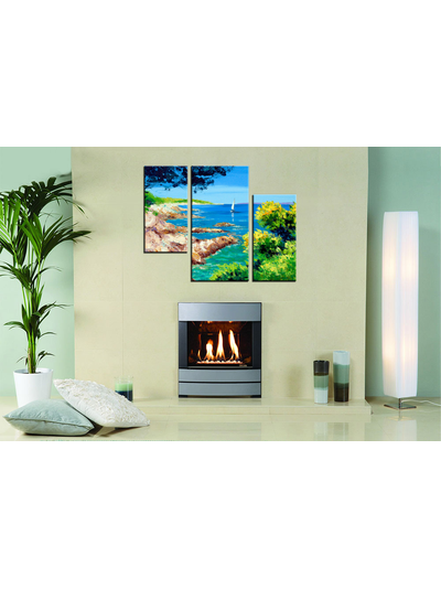 Модульная картина "Скалистый берег"