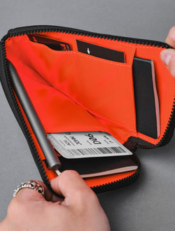 Кошелек Alpaka Zip Travel Wallet Black