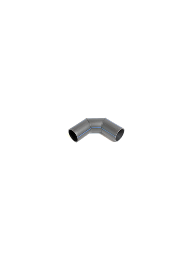 D63 SDR17 Отвод сварной сегментный ПНД ПЭ100 45°- 90° производство в СПб