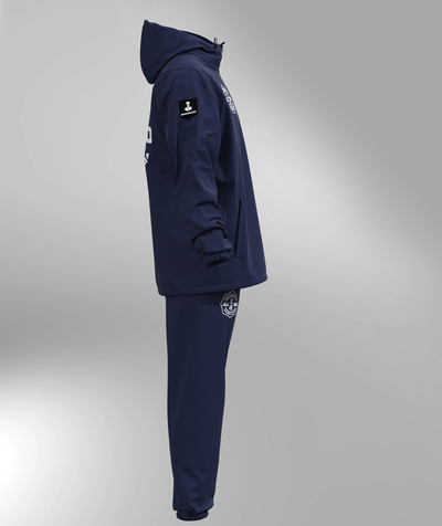 Ветрозащитный костюм дзюдо на молнии  BRAVEGARD  темно-синий