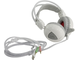 Игровые наушники с микрофоном (игровая гарнитура) A4Tech Bloody COMFORT GLARE GAMING HEADPHONE G310 (белые)