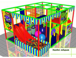 Игровой лабиринт «Автомобили»
