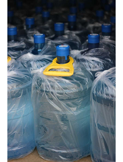 Пакеты под бутыли для воды 50×78 (10) 19 л.(уп.2000 шт.) прозрачные купить в Москве