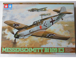 Сборная модель: (Tamiya 61050) Немецкий истребитель Messerschmitt Bf109 E-3