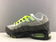 Nike Air Max 95 Серые с зеленым Арт. 013F