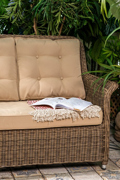 Плетеный диван Opal 3-x местный