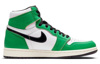спортивные женские кроссовки Nike Air Jordan 1 Womens Retro High OG 'Lucky Green' DB4612-300