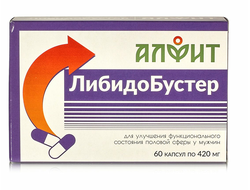 Либидо Бустер. Для мужчин. 60 капсул по 0,42гр.