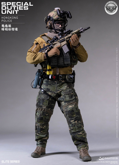 ПРЕДЗАКАЗ - Боец гонконгского спецназа SDU - Коллекционная ФИГУРКА 1/6 scale HK SDU Hong Kong Police Special Duties Unit (78113) - DAMTOYS ?ЦЕНА: 31900 РУБ.?