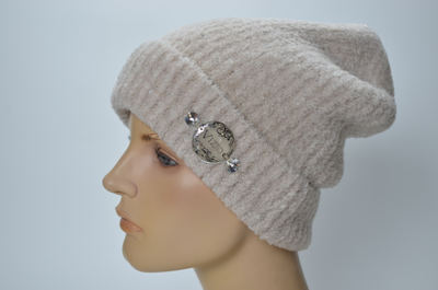 Итальянская пудровая шапка