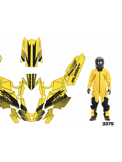 Наклейки на снегоход GEN4 G4 SKI DOO summit 2017 - 2021 #3375