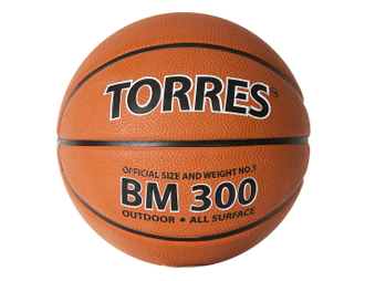 Мяч баскетбольный Torres BM 300 № 5/6/7