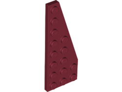 Wedge, Plate 8 x 3 Pentagonal Right, Dark Red (50304 / 4256096 / 6136606)