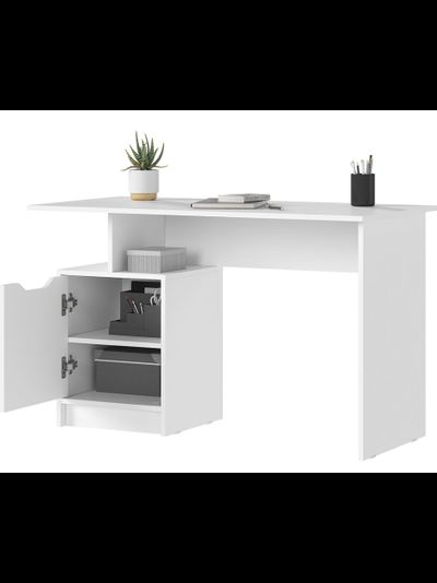 Руна СТ 01 Стол письменный Белый/Белый