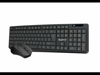 Клавиатура+мышь беспроводная Havit KB278GCM USB; Черный