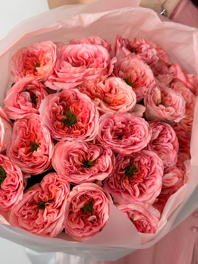 Моно из роз Mandarin X-pression