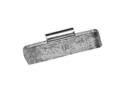 Набор грузиков для грузовых колес со скобой, 250 г, 10 шт. Clipper 010250