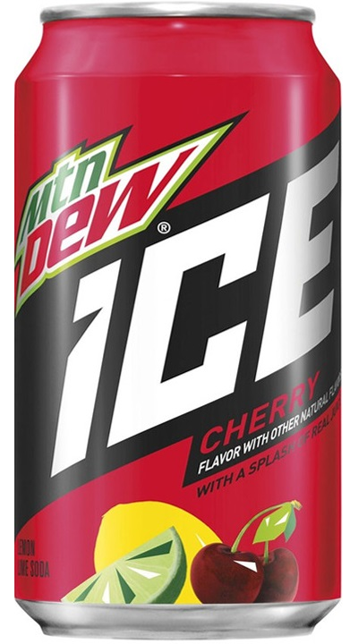 Газированный напиток Mountain Dew Айс Черри, 355мл