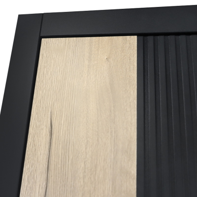 Стальная дверь   Конструктор (умная электронная дверная ручка с отпечатком пальца Smart lock T888 черная)