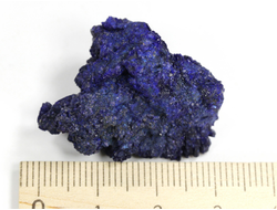 Азурит, коллекционный образец, Казахстан (31*23*20 мм, 14,7 г) №28308