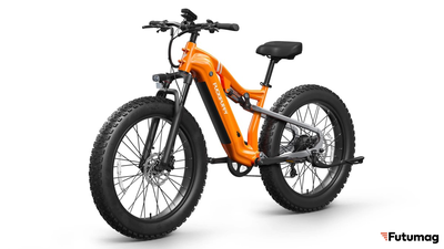 Электровелосипед PUCKIPUPPI BEAGLE оранжевый