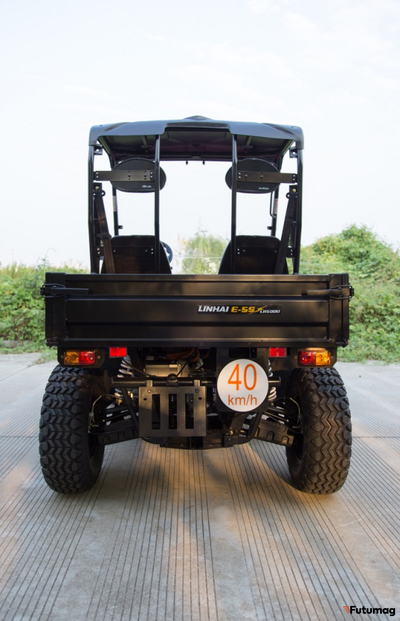UTV GreenCamel Linhai LH50DU 42Ah (4kW AC, R12 литые) LUX Белый