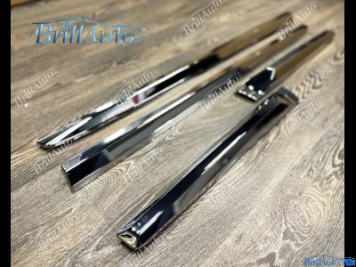 Молдинги Toyota Prado 150 стиль 2023 хром