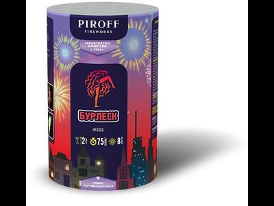 Фонтан БУРЛЕСК Ф303 PIROFF