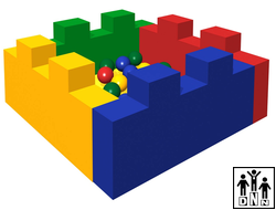 Сухой бассейн с шариками Форт