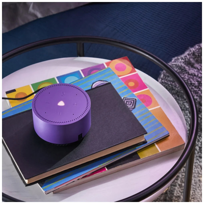 Умная колонка Яндекс Станция Лайт с Алисой, фиолетовый ультравиолет, 5Вт