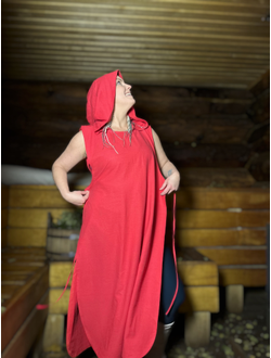 Туника-фартук пар-мастера «Жива» с капюшоном