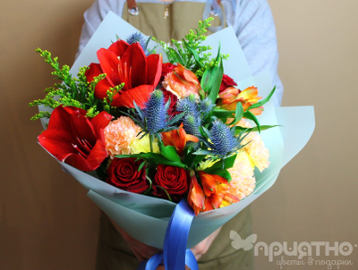 БУКЕТ ЦВЕТОВ № 482