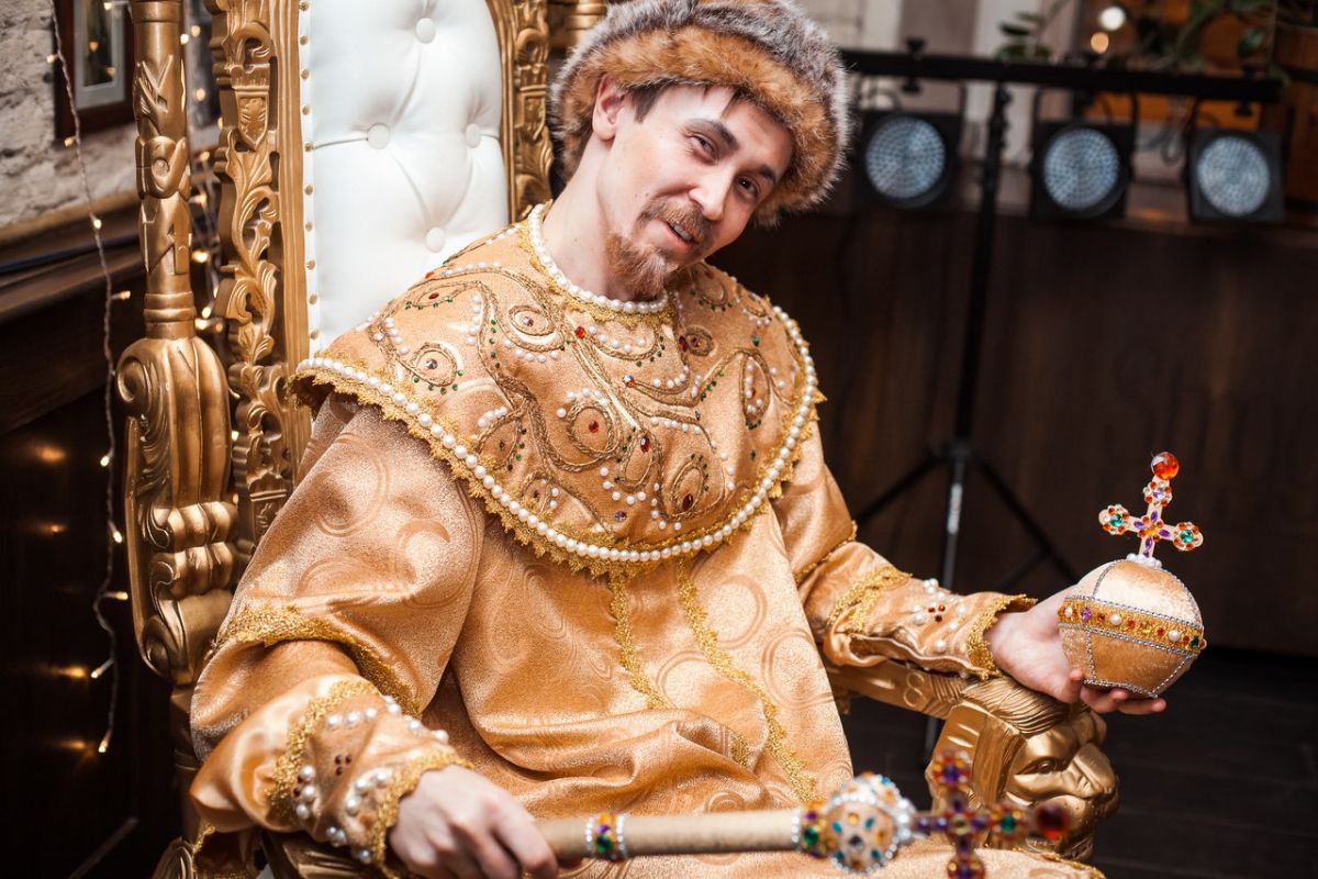 Фотосессия на иммерсивном корпоративе иван васильевич меняет профессию