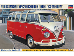 Сборная модель: (Hasegawa 21210) Автомобиль VW Micro bus "23-WINDOW"