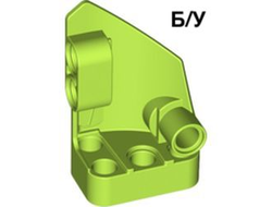 ! Б/У - Technic, Panel Fairing # 1 Small Smooth Short, Side A, Lime (87080 / 6149999 / 6250235) - Б/У