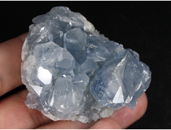 Целестин голубой, друза кристаллов, Мадагаскар (53*42*34 мм, 142 г) №37787