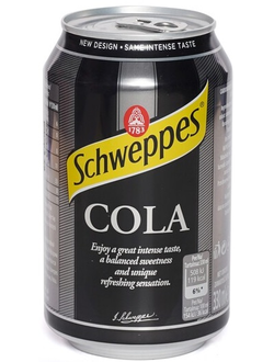 Газированный напиток Швепс Кола 330мл (24)