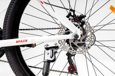 Велосипед FET technics 26" white-red (21 скорость, Shimano, дисковые тормоза)