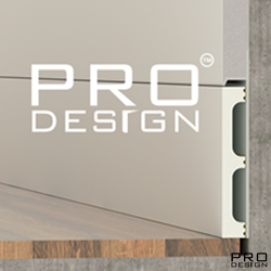 Вставка в плинтус Pro Design 80 мм (дюрополимер)