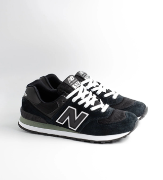 New Balance 574 Black-White